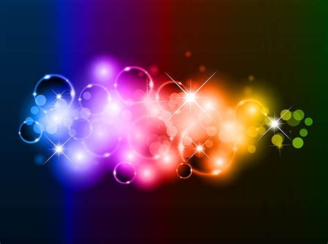Rainbow Bubbles Background Ai Vector Uidownload