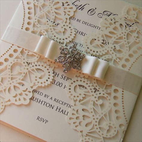 Laser Cut Wedding Invitations Scotland Wedding Invitations Box Prices