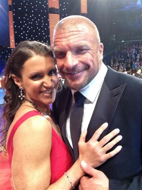 Legendary Wwe Superstar Triple H Paul Levesque And His Wife Stephanie