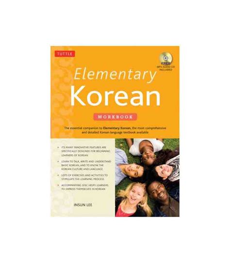 Elementary Korean Workbook Paperback With Disc Isbn9780804845021