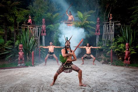Tamaki Maori Village Rotorua Bay Of Plenty New Zealand Heroes