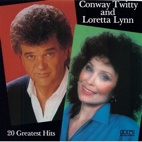 Conway Twitty And Loretta Lynn 20 Greatest Hits Cd Compilation