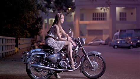 4k Girl On A Motorcycle Wallpapers High Quality Download Free