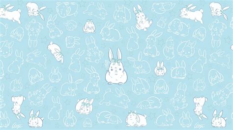 Blue Bunny Wallpapers Wallpaper Cave