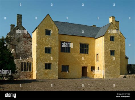 Sker House At Kenfig Wales Uk A Grade 1 Listed Historical House