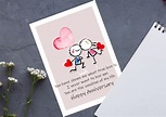 Printable Anniversary Card, Digital Happy Anniversary Card,wish My Love ...