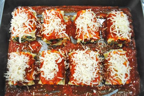 Mushroom And Spinach Lasagna Roll Ups Recipe Treasure