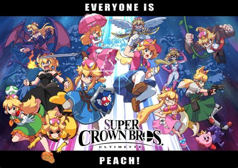 Everyone Is Peach By Thejohnsu Peachette Super Crown Know Your