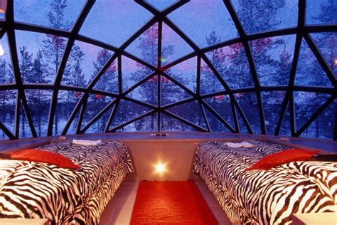 Thermal Glass Igloos Offer Views Of The Northern Lights At Finlands