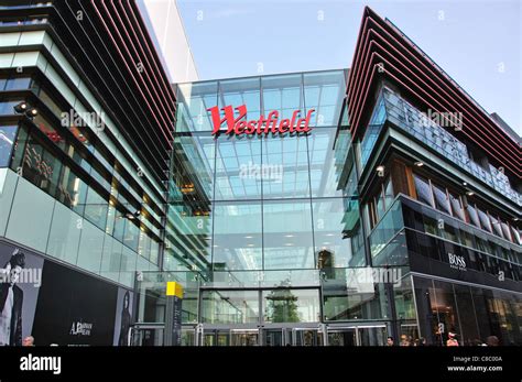 Westfield Shopping Centre Stratford Entrance Hi Res Stock Photography