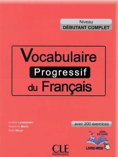 Vocabulaire Progressif Du Francais Debutant Complet Cd Avec