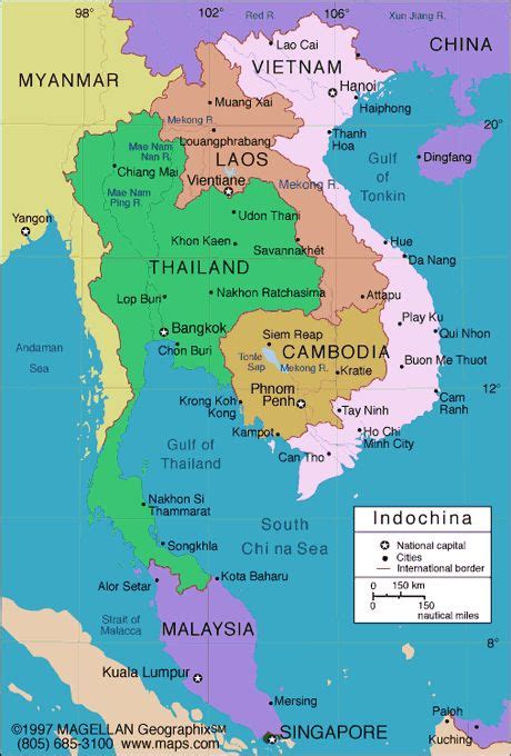cambodia vietnam map asia travel thailand travel