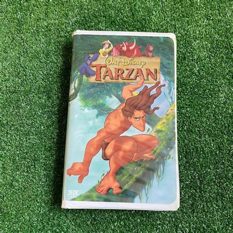 tarzan walt disney s picture classic collection vhs tape tested 1999 vtg disney vhs tapes