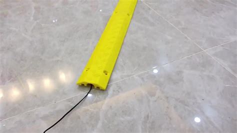 Factory Directly Sale Electric Wire Plastic 1 Channel Floor Cable Cover