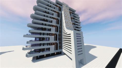 Modern Hotelappartments By Clemsdx Schematic Minecraft Map
