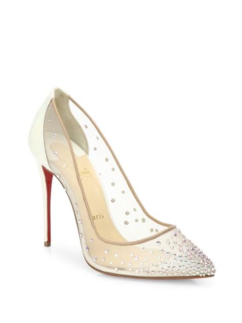High heels to suit each customer's taste. Christian Louboutin Wedding Shoes: Luscious Red Sole Designs