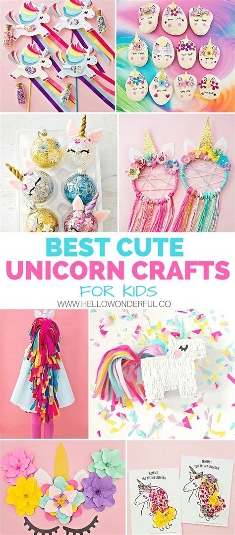 Unicorn Diy Crafts 40 Images Ideas Unicorn Crafts Easy Crafts For