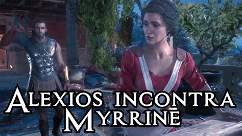Assassin S Creed Odyssey Lore Alexios Incontra Myrrine Youtube