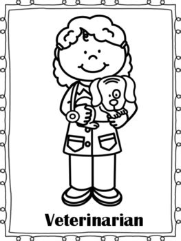 The first history or social studies typically taught to children is learning about where they live and then moving whether you are a parent, teacher, or homeschooler, these free community helper coloring sheets are a great way to learn about important jobs such as Community Helpers Coloring Pages by Miss P's PreK Pups | TpT