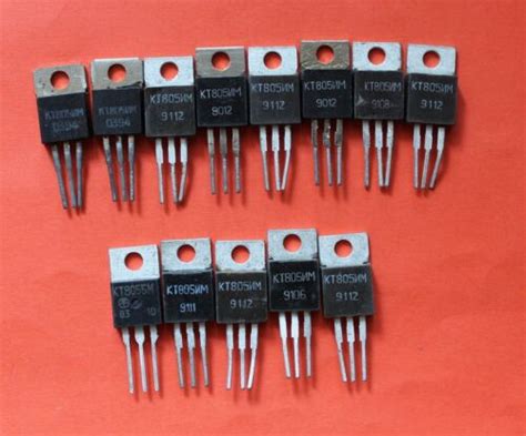 Transistors Pme Artisans Et Agriculteurs Kt805im Transistor Silicium