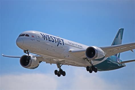 C Gudh Westjet Airlines Boeing 787 9 Dreamliner 1st In Fleet