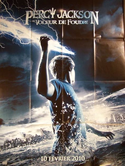 Affiche Du Film Percy Jackson Le Voleur De Foudre Percy Jackson And