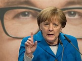 La cancelliera tedesca Angela Merkel, 61 anni