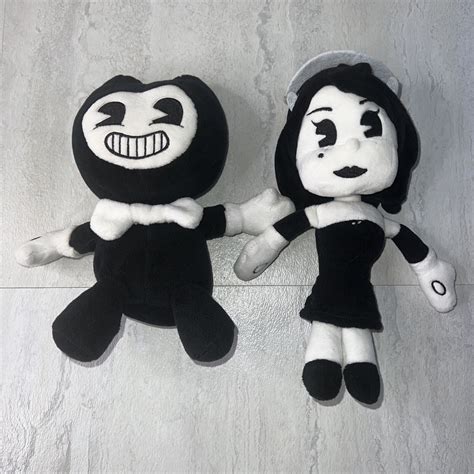 Lot Of 2 Bendy And The Ink Machine 9 Alice The Angel Plush Phatmojo No