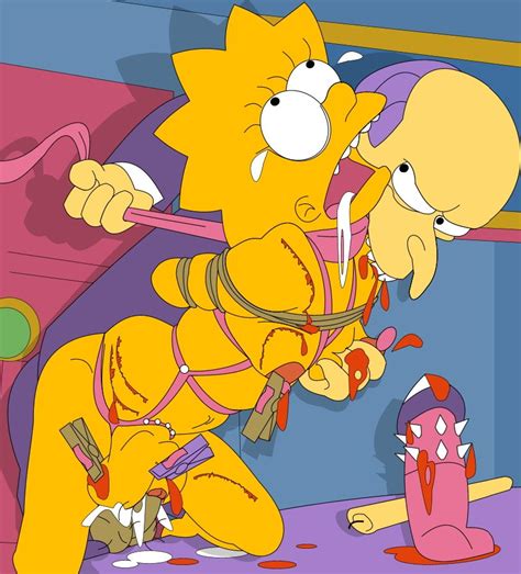 Rule 34 Asphyxiation Color Female Human Lisa Simpson Male Montgomery