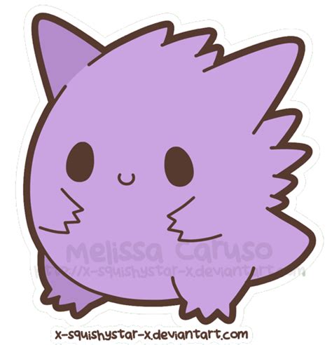 Squishy Gengar By X Squishystar X On Deviantart