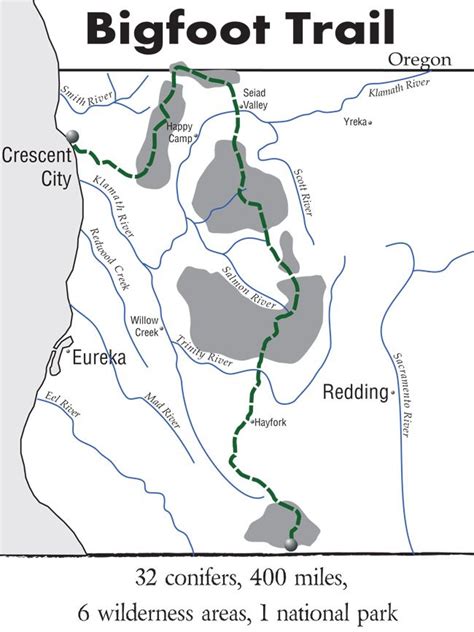 Oregon Bigfoot Sightings Map