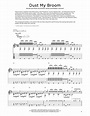 Elmore James "Dust My Broom" Sheet Music | Download Printable PDF Score ...