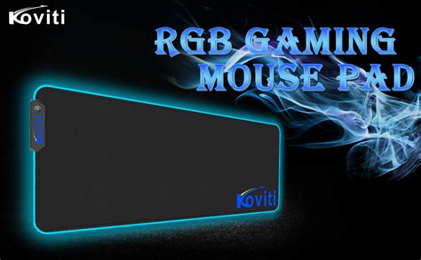 Rgb Gaming Mouse Pad Large Oversized Glowing Led Xxl Extended Mousepad