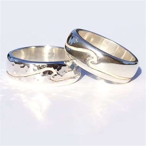 Tungsten is the hardest metal in the planet, which. Sterling silver size 6 thick handmade wave band perfect ...