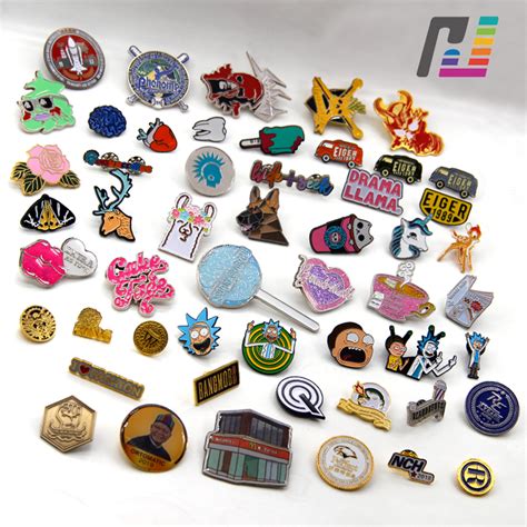 Lot Custom Enamel Custom Pins Logo Custom Pin Badge Pin Buttons Brooch Metal Lapel Pin For