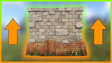 High External Stone Wall Rust