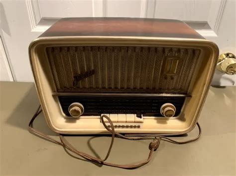 Rare Telefunken Western Germany Jubilate Tube Radio 5161w Amfmsw 1960