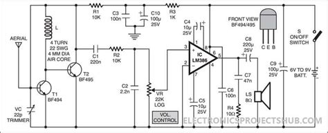 Simple Fm Radio Receiver Circuit Diagram Free Zoya Circuit