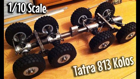 Rc How Its Made Tatra 813 Kolos 8x8 110 Scale Youtube