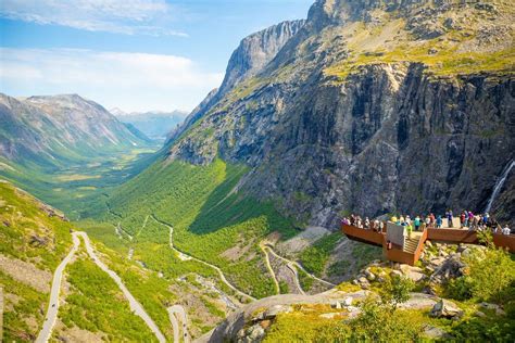 De Panoramische Route Trollstigen En De Geirangerfjord