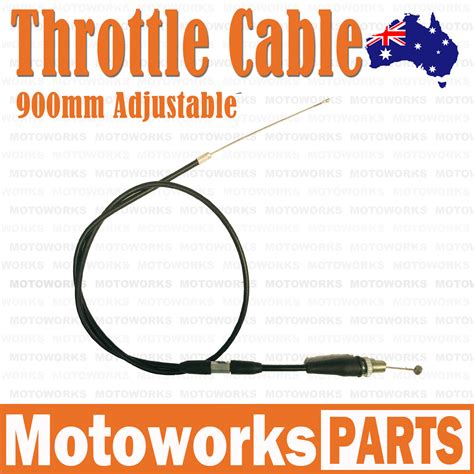 Cable 900 Mm Adjustable Twist Throttle Accelerate Cable Motoworks