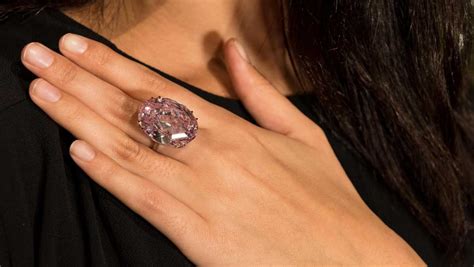 Pink Star Diamond Goes For Record Amount At Auction