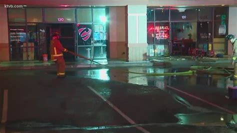 Crews Battle Fire In Meridian Strip Mall Nail Salon Damaged