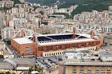 Stade Luigi-Ferraris, Genes (Italie), rénovation Vittorio Gregotti ...