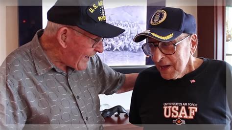 Two Wwii Veterans Reunite After 70 Years Youtube