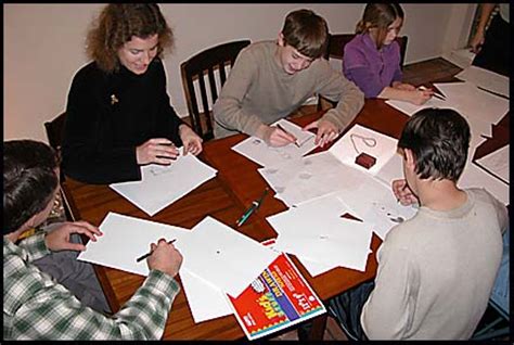 It is called blind contour drawing and it's fantastic. The Blinder Drawing Game