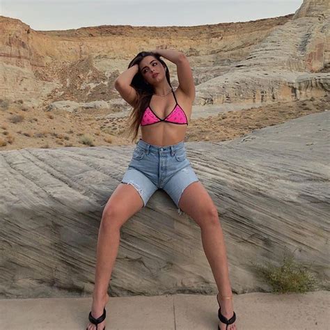 Addison Rae Stuns In Skin Tight Shorts Dangling Hundreds Of Feet In The Air The Blast