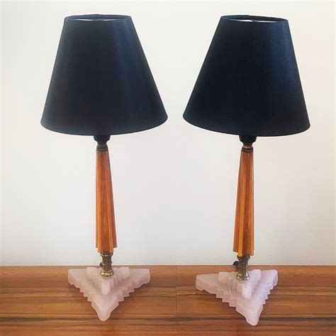 Buy Pair Of Art Deco Bakelite Lamps From Artedeco