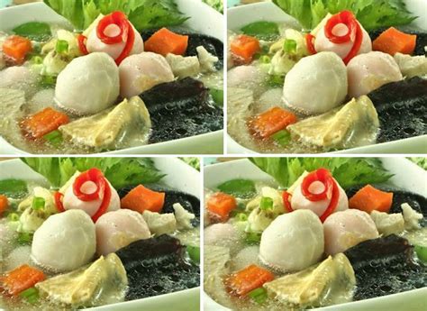 Berikut kumpulan rahasia aneka kreasi dan variasi olahan ini adalah contoh variasi menu nasi kotak lengkap makanan penutup. Resep Sup Bakso Ikan Lebih Sehat dengan Aneka Sayur - Area ...