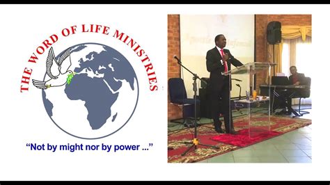 The Word Of Life Ministries 18 June 2017 Preaching Youtube